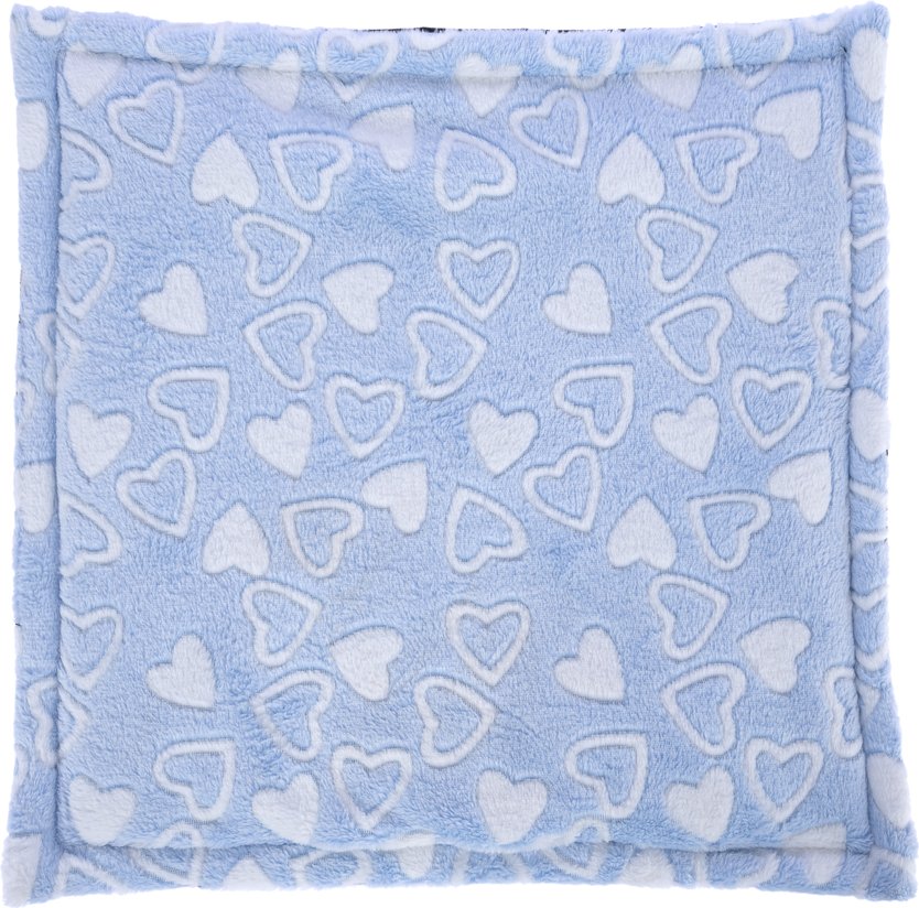 TIAKI Wasserdichtes Plüschkissen für Kleintiere - ca. L 50 x B 50 cm