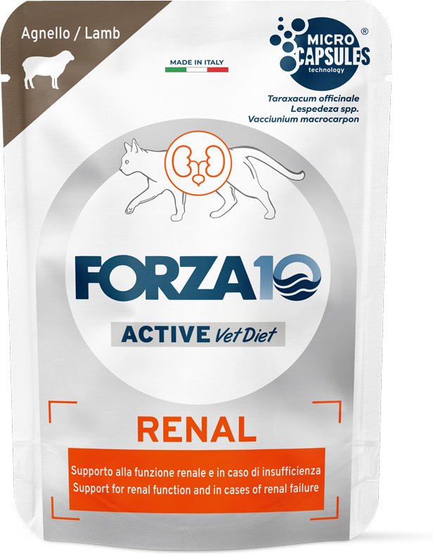 Forza 10 Renal Active Vet Diet für Katzen 12 x 80 g - Lamm