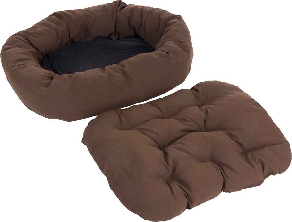 Cozy Hundebett Mocca - L 120 x B 105 x H 25 cm