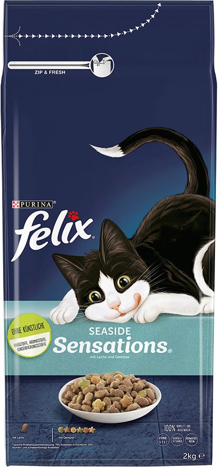 Felix Seaside Sensations mit Lachs - 2 kg