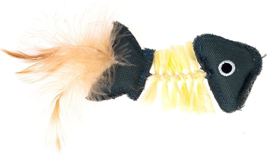 Modern Living Katzenspielzeug Canvas Fisch - 1 Stück