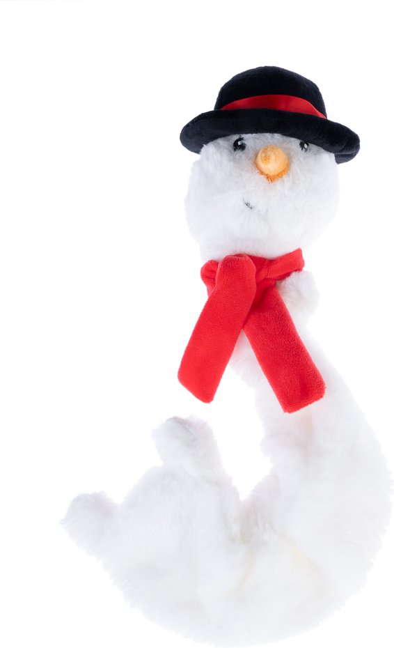 Thumbnail - TIAKI Hundespielzeug Schneemann mit Bungee Körper - L 36 x Ø 10 cm