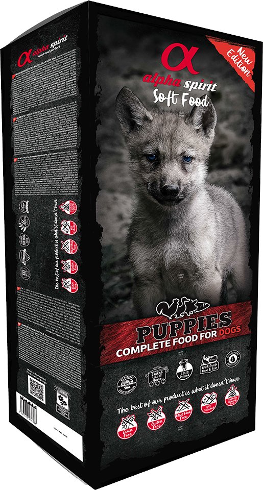 alpha spirit Semi-Moist Complete Puppies - Sparpaket: 2 x 9 kg