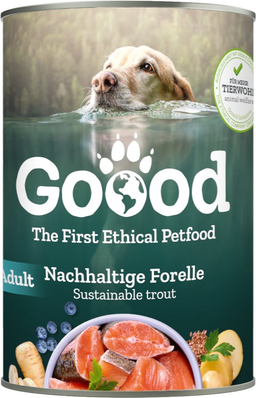 Goood Adult Dog 6 x 400 g - Nachhaltige Forelle