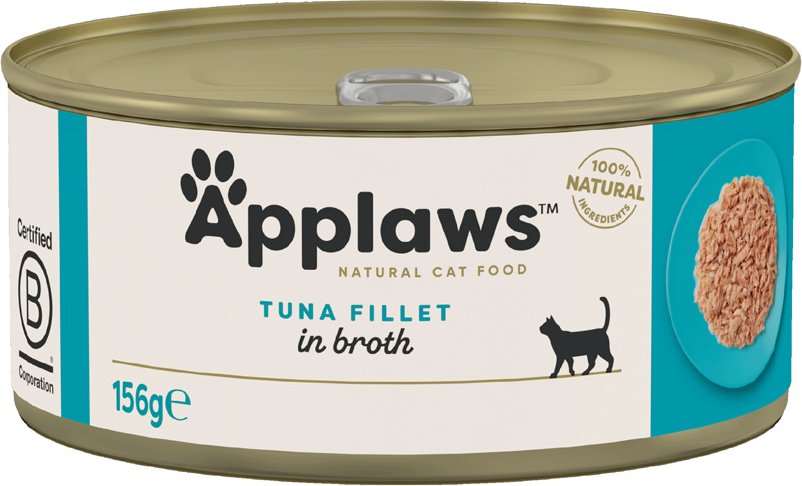 Applaws in Brühe 6 x 156 g - Thunfischfilet