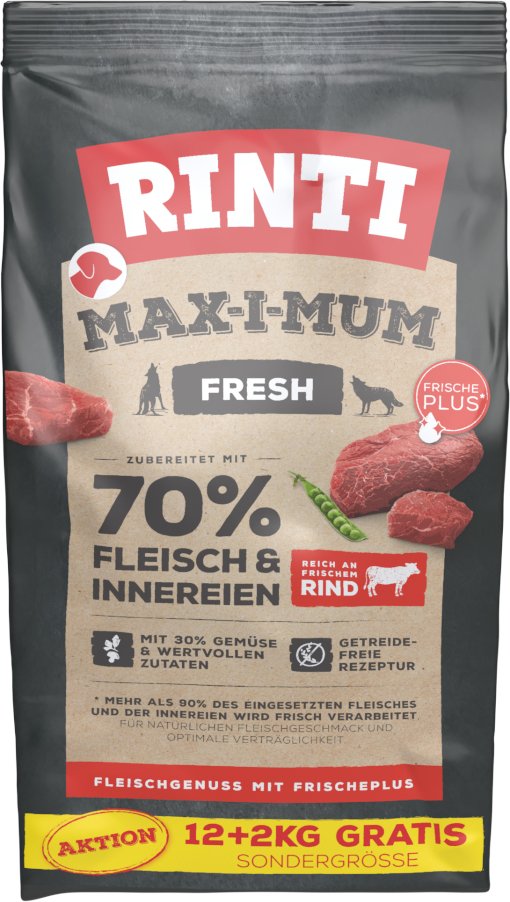 2 kg gratis! 14 kg RINTI Max-I-Mum - Fresh Rind