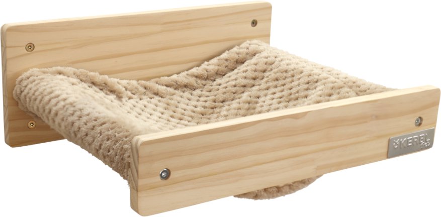Kerbl Pet Wandhängematte Timber - taupe