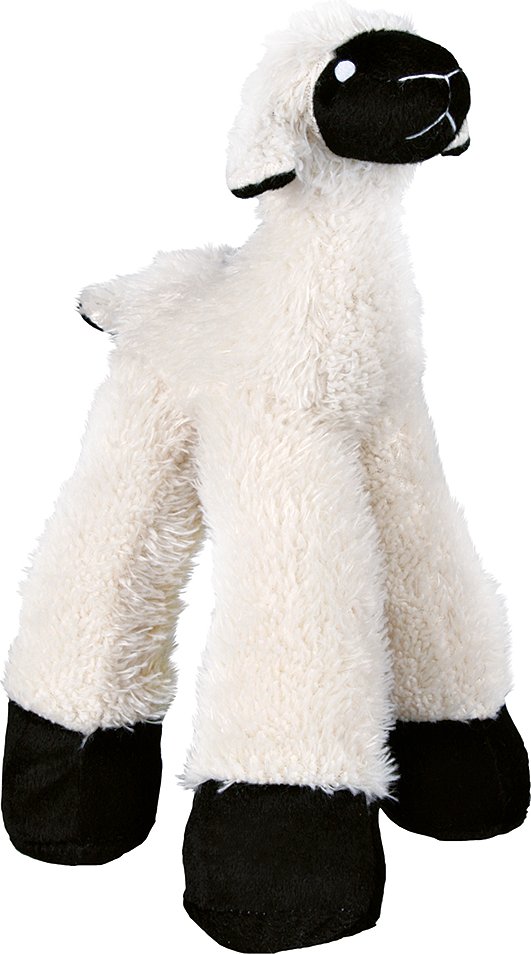 Kuschel-Schaf für Hunde - Trixie Hundespielzeug Schaf - 1 Stück