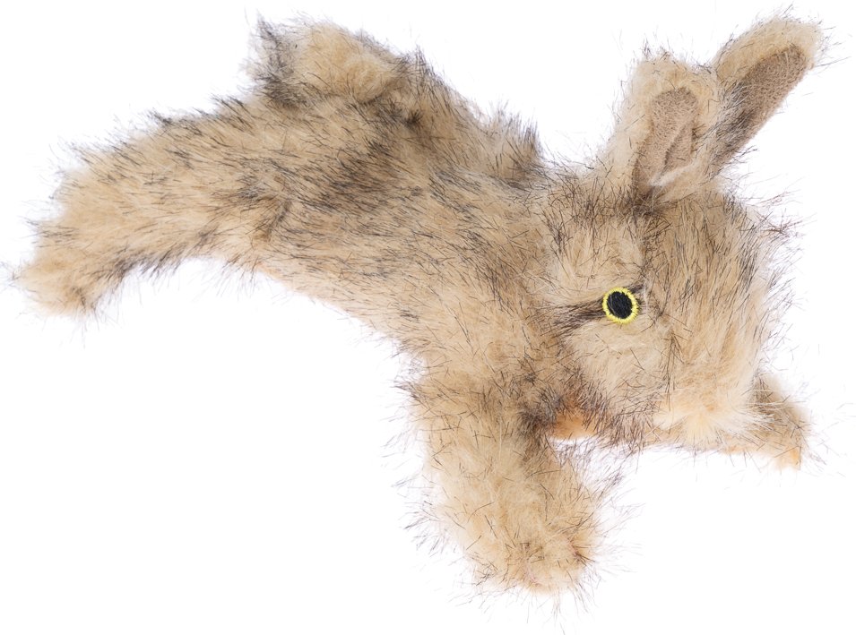TIAKI Hundespielzeug Wildkaninchen - L 20 x B 7 x H 12 cm