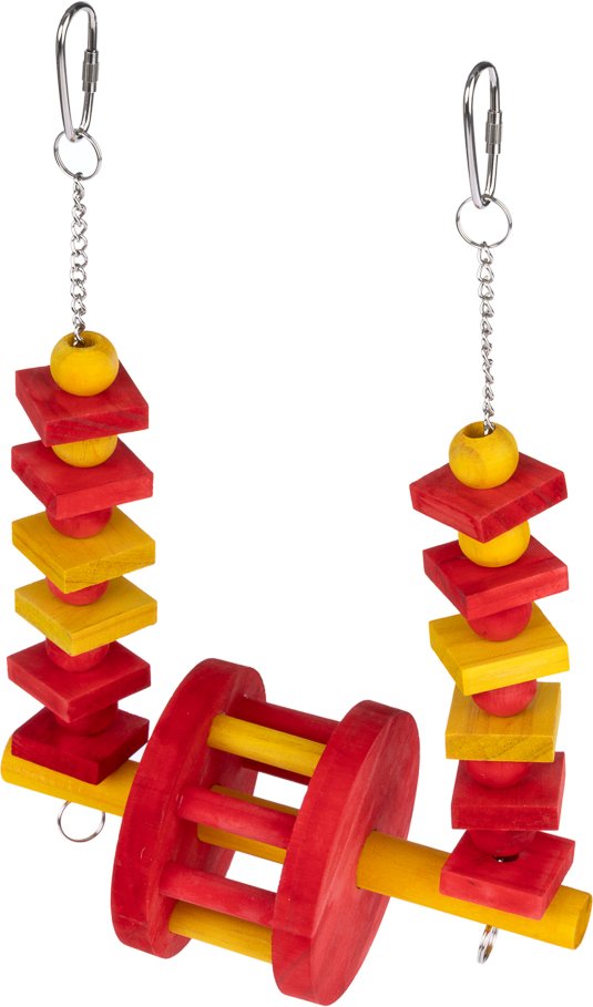 TIAKI Vogelschaukel Riesenrad - Größe S: L 20 x B 15 x H 6,3 cm