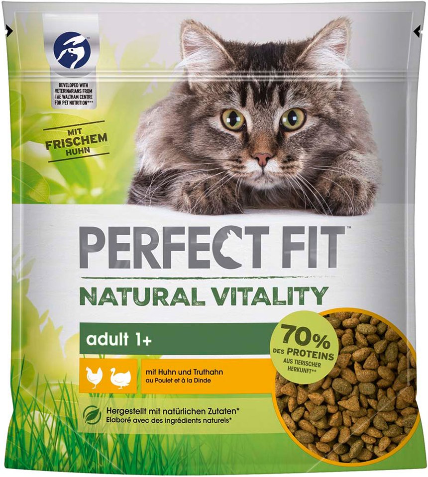 Perfect Fit Natural Vitality Adult 1+ Huhn und Truthahn - 650 g