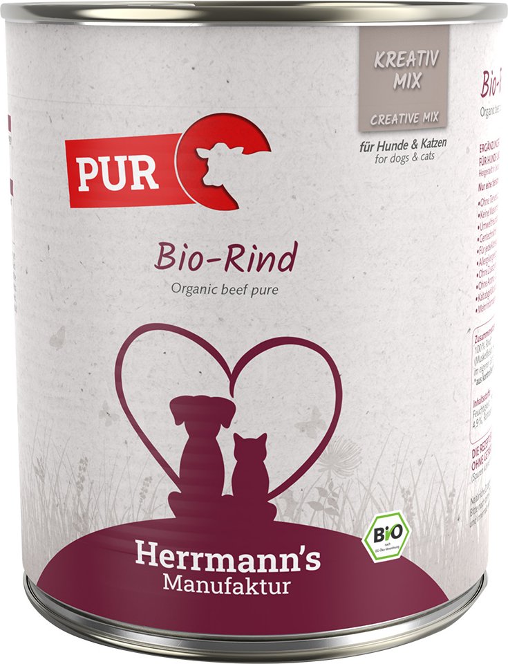 Herrmann's Reinfleisch / Bio-Reinfleisch 6 x 800 g - Bio-Rind