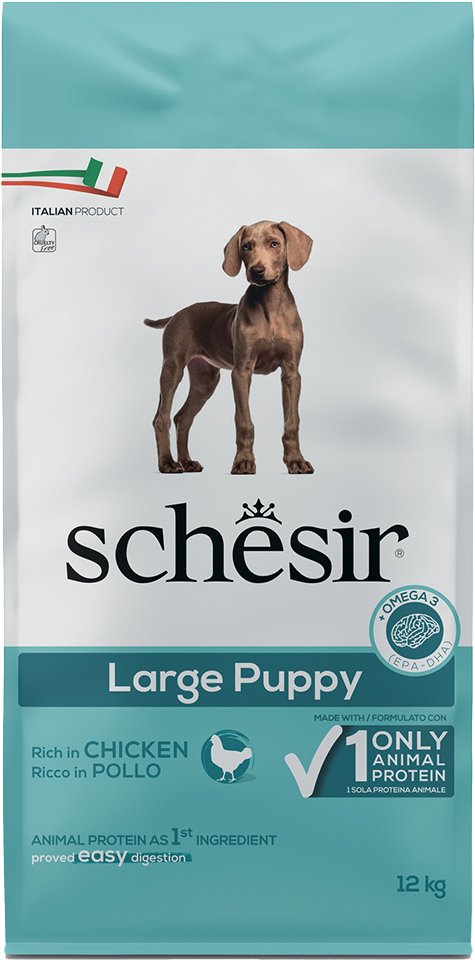 Thumbnail - Schesir Dog Large Puppy mit Huhn - 12 kg