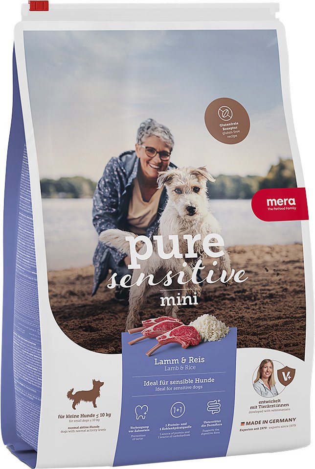 mera pure sensitive Mini Lamm & Reis - 4 kg