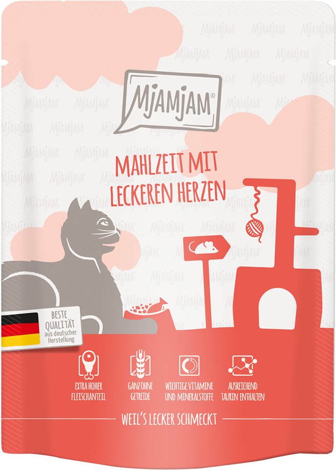 Thumbnail - MjAMjAM Quetschie 6 x 300 g - Mahlzeit mit leckeren Herzen