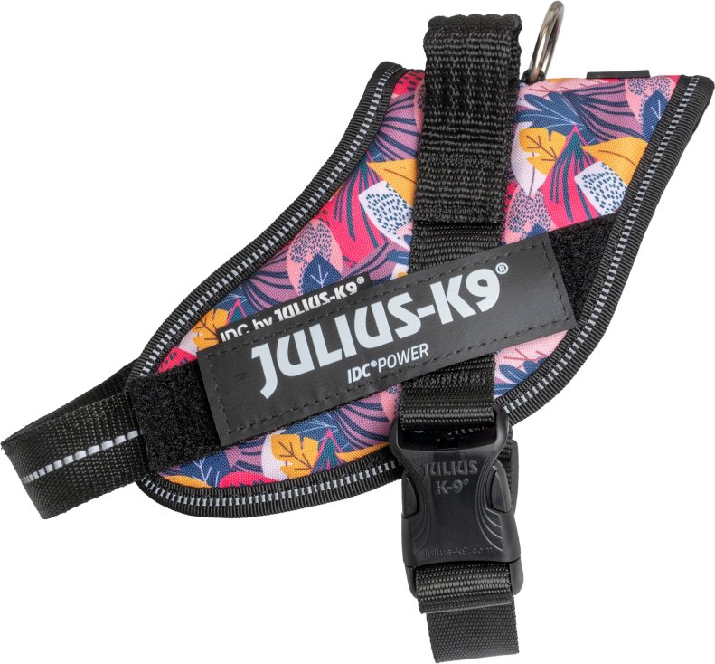 Limited Edition Julius-K9 IDC® Powerharness, Leaf 2 - Größe S/Mini: Brustumfang 49 - 67 cm