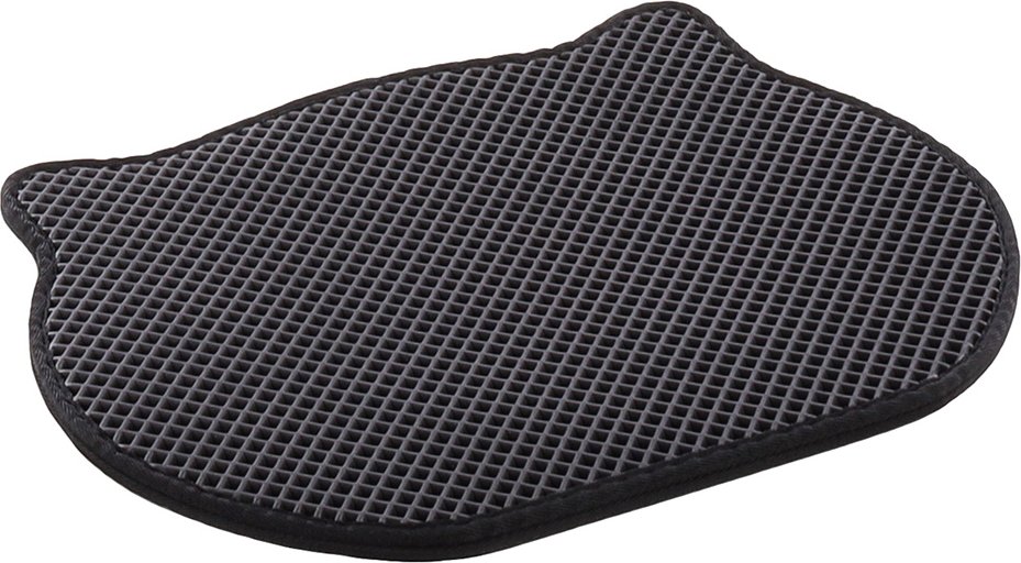 Flamingo Vorleger für Katzentoiletten Matz - schwarz