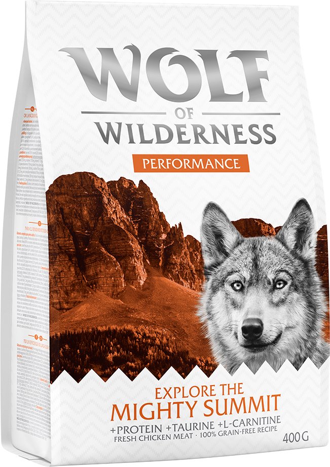 Wolf of Wilderness "Explore The Mighty Summit" Performance - getreidefrei - 400 g