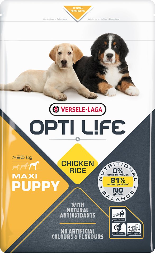 Opti Life Puppy Maxi - 12,5 kg