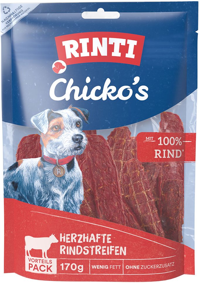 RINTI Chicko's - Sparpaket: Rind 4 x 170 g