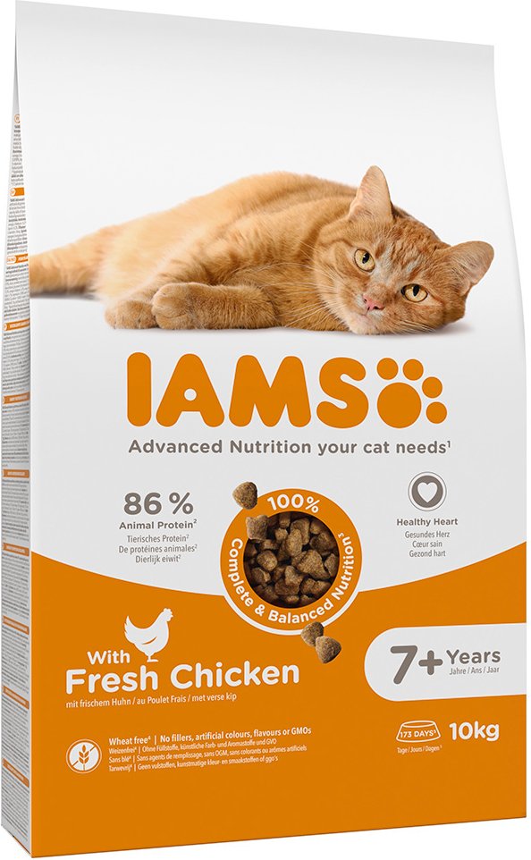 Thumbnail - Sparpaket IAMS 2 x Großgebinde - Ältere Katzen Huhn - 2 x 10 kg