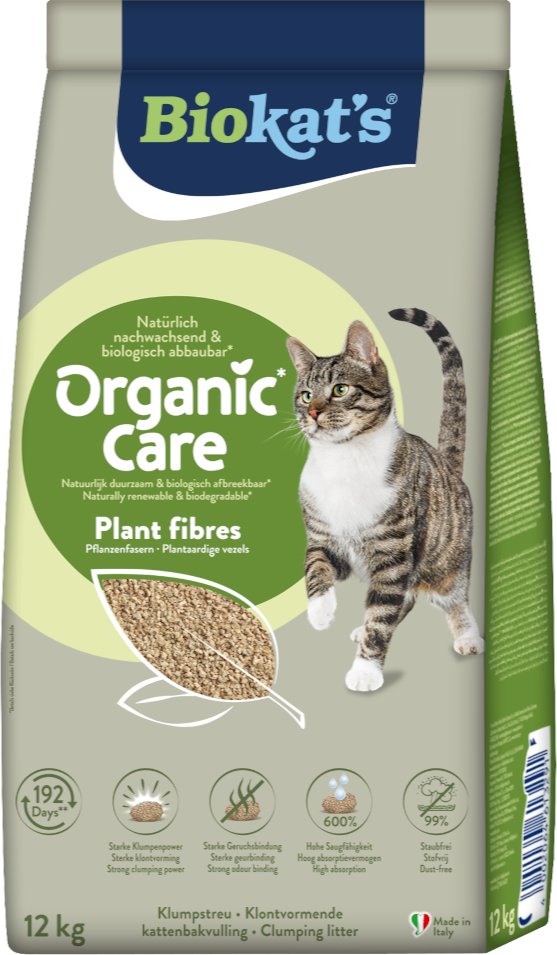 Biokat's Organic Care Pflanzenfasern - 30 l (ca. 12 kg)