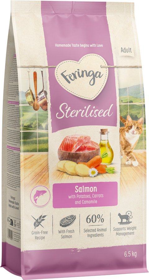 Feringa Adult Sterilised Lachs - NEU 6,5 kg