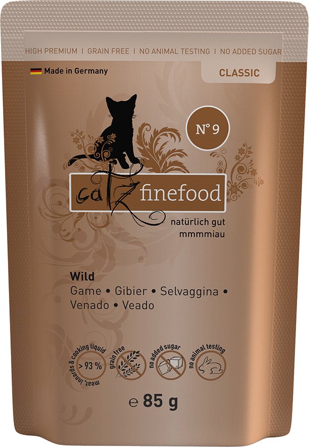 catz finefood 8 x 85 g - Wild