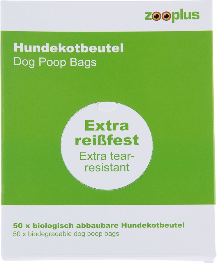 Bio Hundekotbeutel mit Griff - 50 Beutel