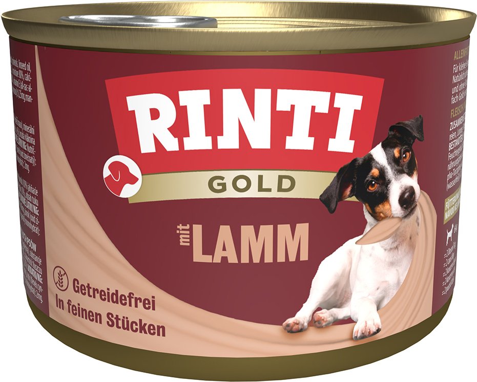 RINTI Gold 12 x 185 g - Lammstückchen