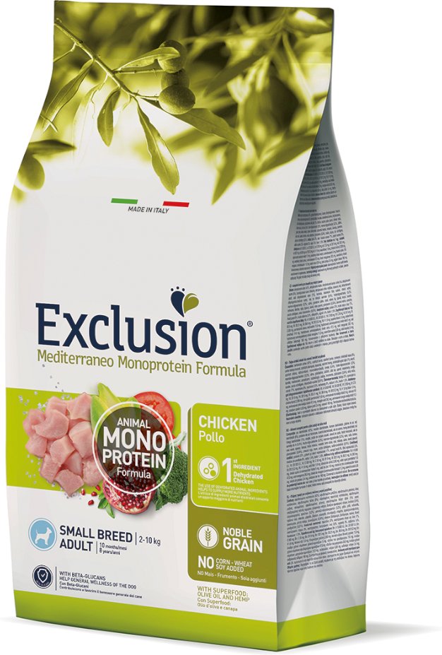 Exclusion Mediterraneo Adult Small mit Huhn - 7 kg