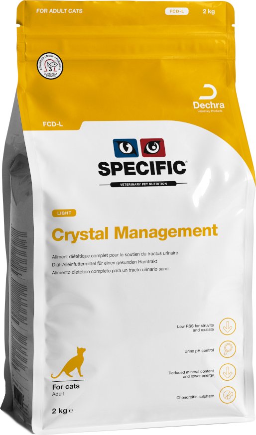 Specific Cat FCD - L Crystal Management Light - Sparpaket: 2 x 2 kg