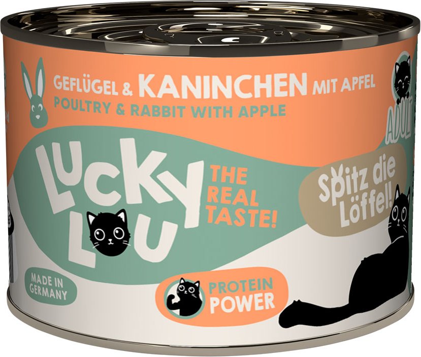 Sparpaket Lucky Lou Adult 24 x 200 g - Geflügel & Kaninchen