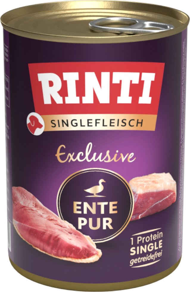RINTI Singlefleisch 24 x 400 g - Exclusive Ente pur