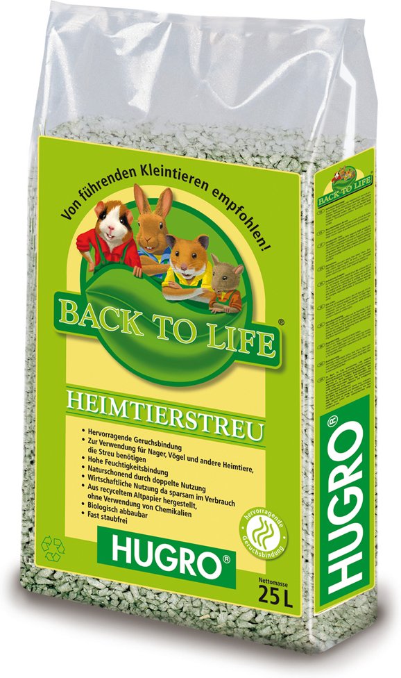 Hugro Back to Life Cellulose-Einstreu - 25 l