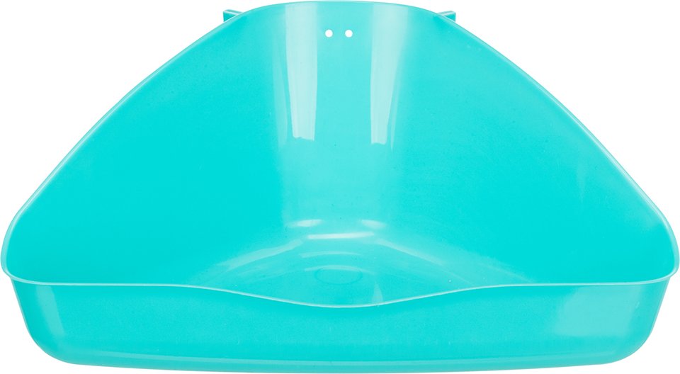 Trixie Ecktoilette für Kleintiere - L 36 cm x B 30/30 cm x H 21 cm