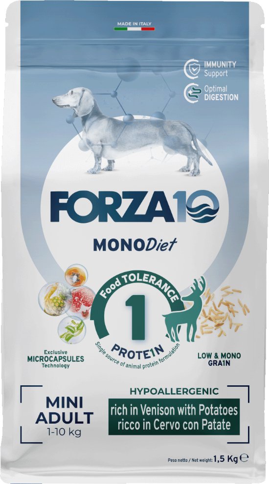 FORZA10 Mini Diet Wild & Kartoffeln - 1,5 kg