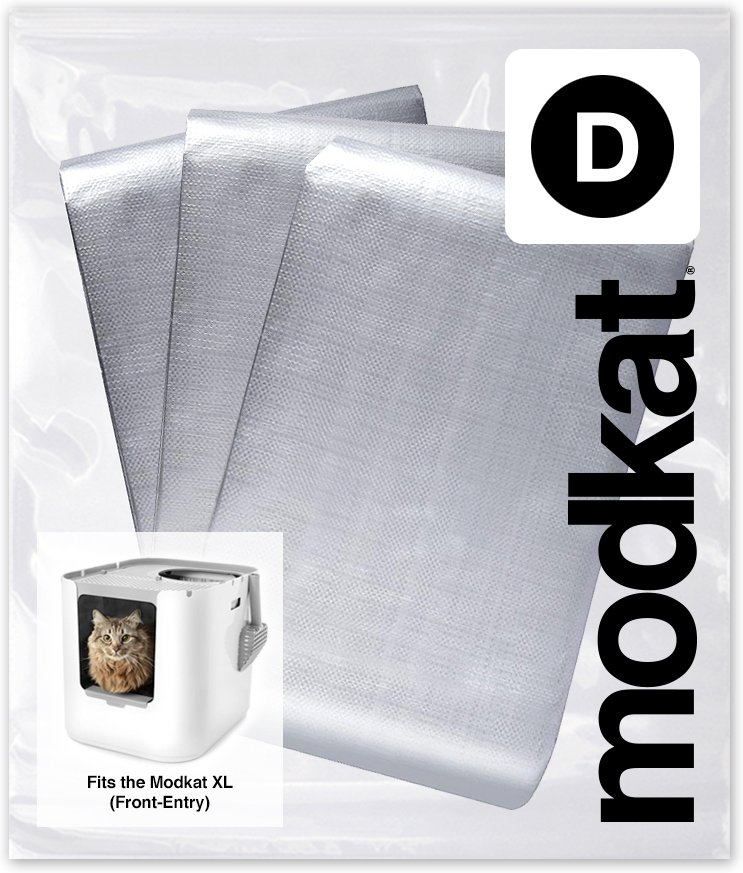 Thumbnail - Modkat XL Katzentoilette - Streu-Einsatz Front 3er