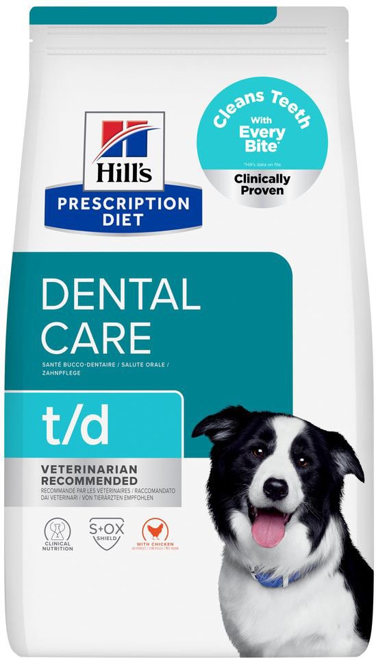 Hill's Prescription Diet t/d Dental Care mit Huhn - 10 kg