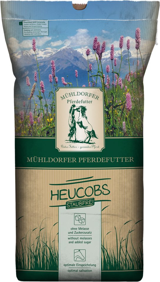 Thumbnail - Mühldorfer Heucobs „staubfrei“ - 20 kg