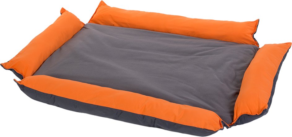 Hundebett Variabel, orange - L 110 x B 80 cm