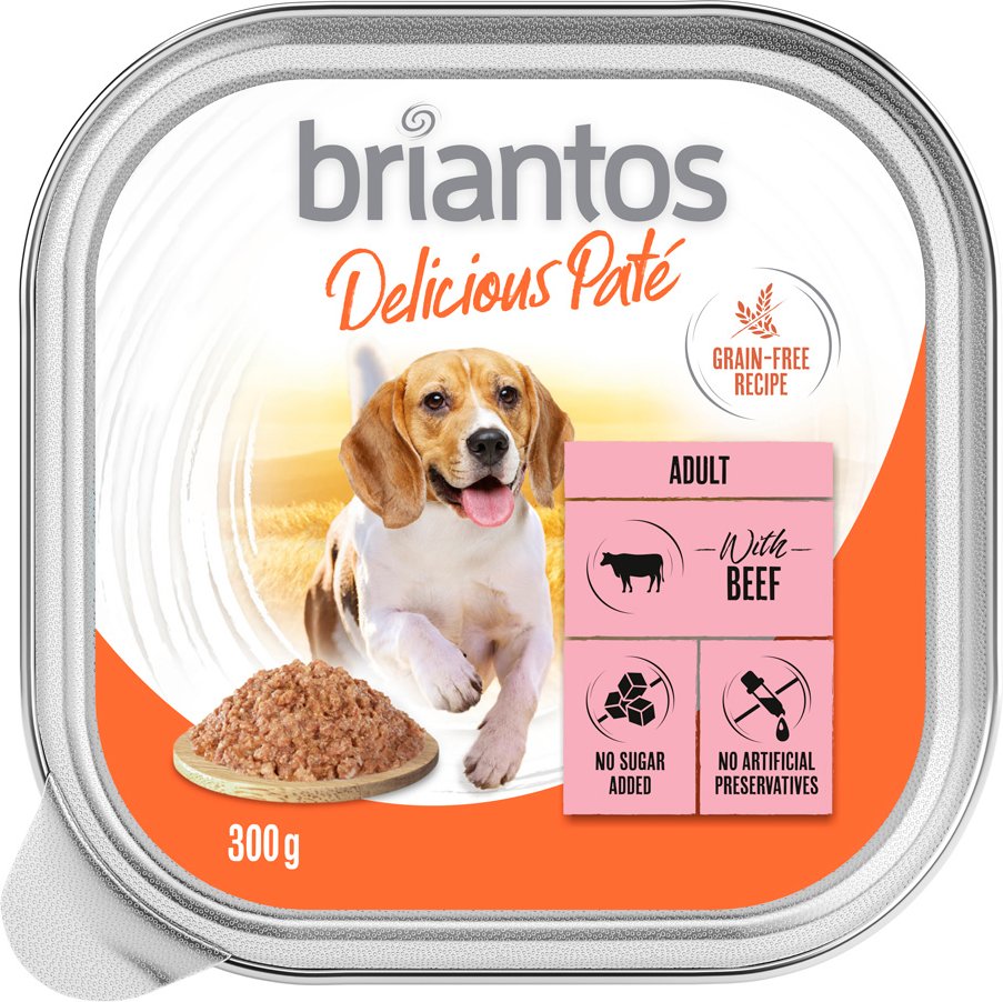 Briantos Delicious Paté 9 x 300 g - Rind