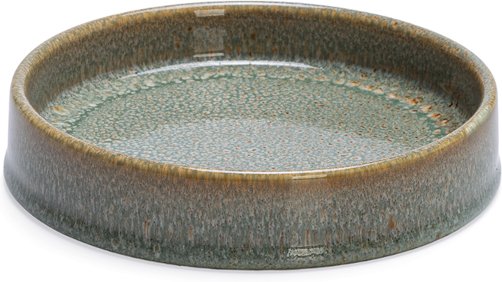 Designed by Lotte Keramik-Katzennapf Jace, grün - 350 ml, Ø 15 cm