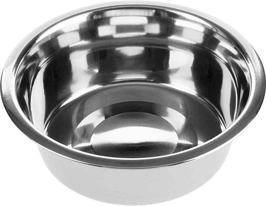 Edelstahlnapf für Napfständer - Sparset: 2 x 4,2 l, Ø 28 cm