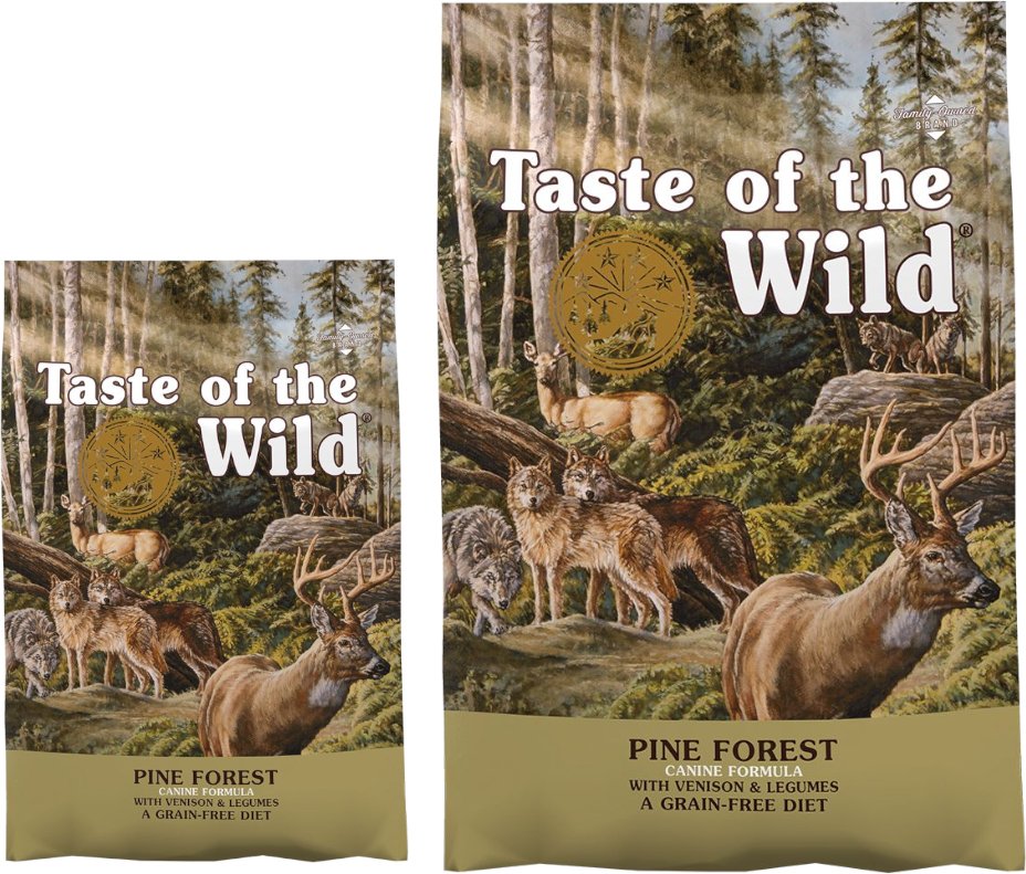 12,2 kg + 2 kg gratis! 14,2 kg Taste of the Wild Hundefutter - Pine Forest