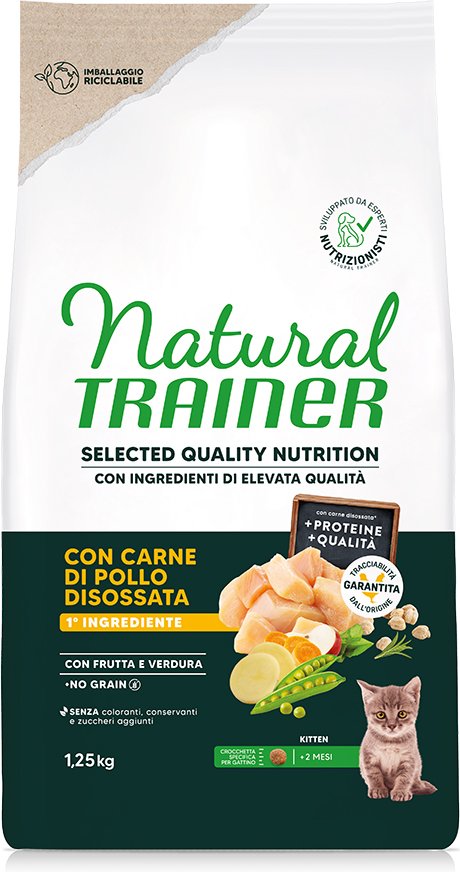 Natural Trainer Selected Quality Nutrition Kitten Huhn - Sparpaket: 2 x 1,25 kg