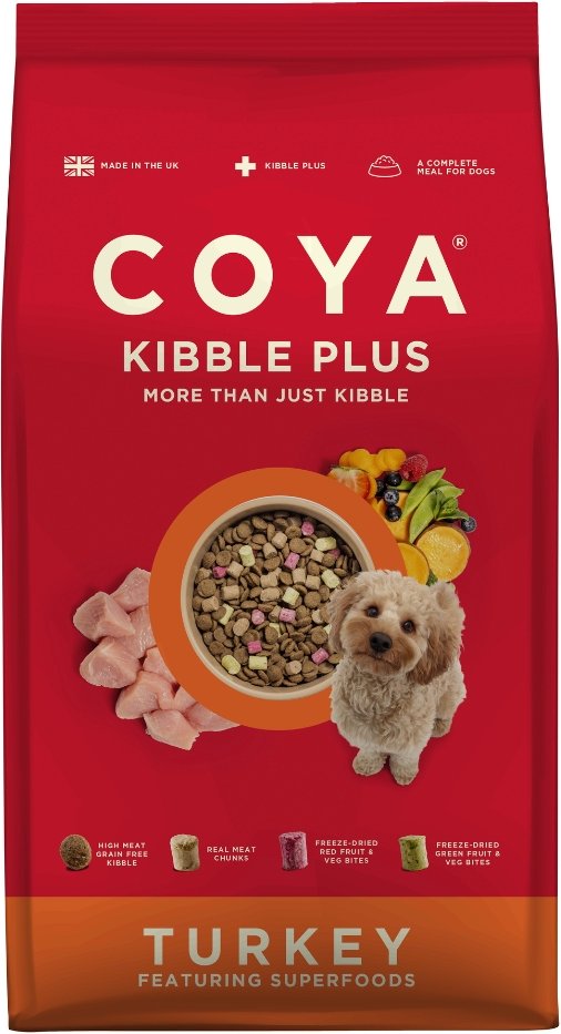 Coya Kibble Plus mit Truthahn - 1,5 kg