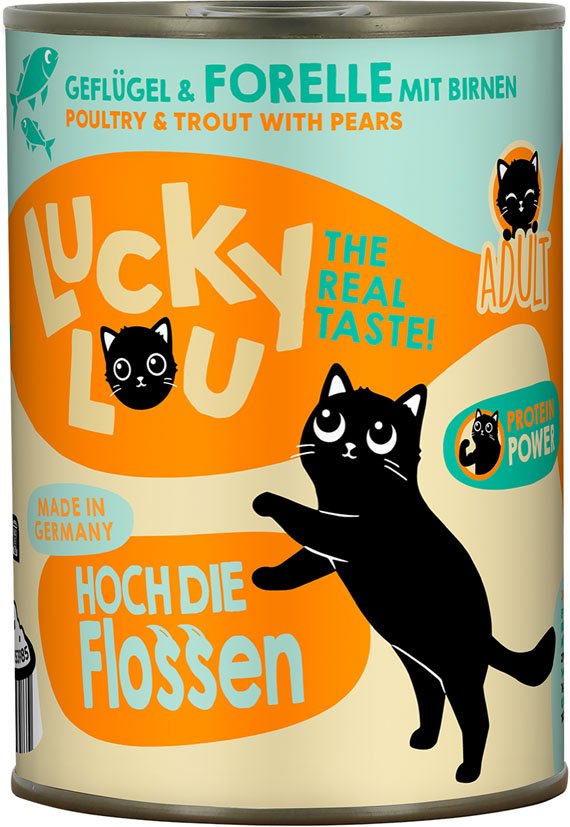 Thumbnail - Lucky Lou Adult 6 x 400 g - Geflügel & Forelle