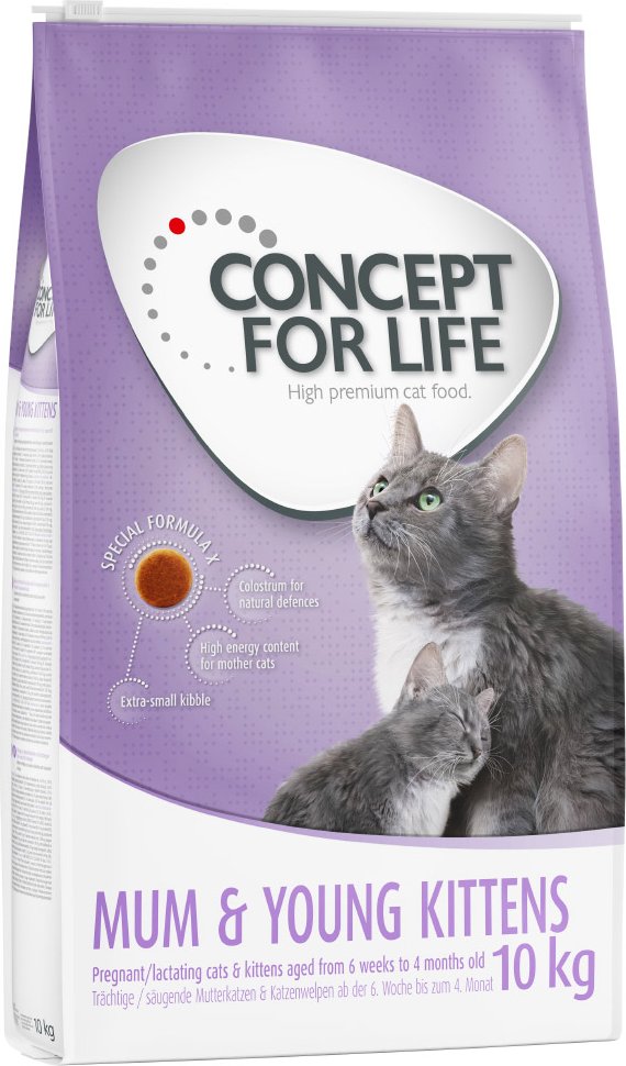 Concept for Life Mum & Young Kittens - Verbesserte Rezeptur! - 10 kg
