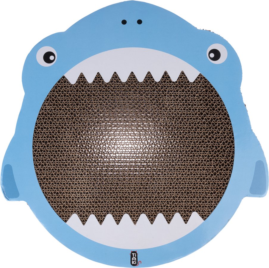 TIAKI Kratzmöbel Shark Jaws - L 35 x B 37 x H 2,5 cm